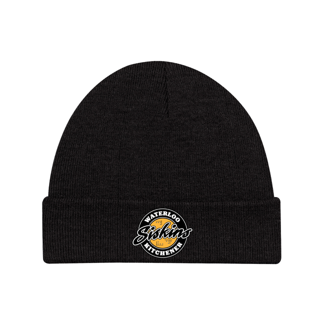 AJM Siskins Roll Up Toque - Black