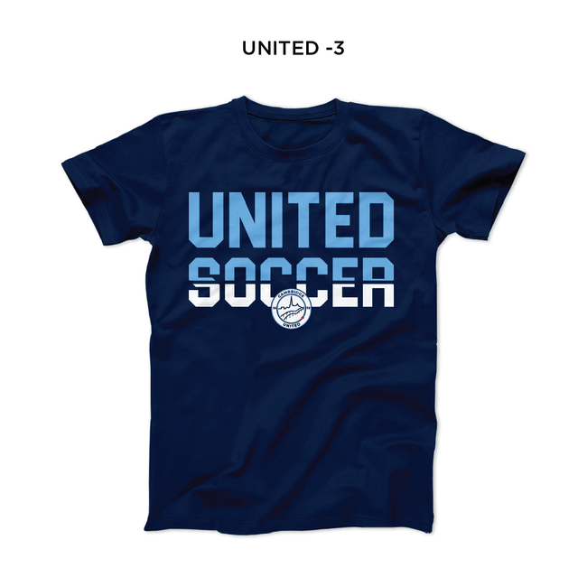 Cambridge United Ringspun Cotton Tee - Adult