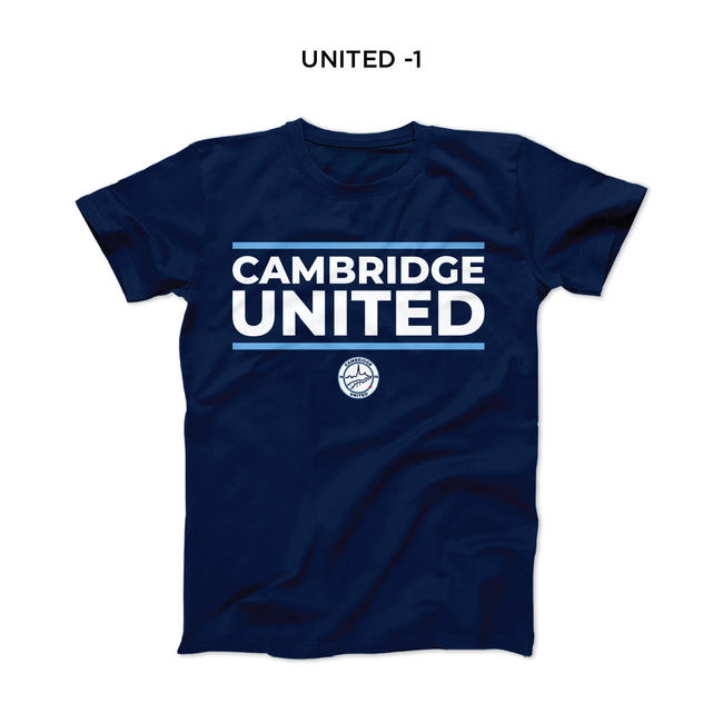 Cambridge United Ringspun Cotton Tee - Ladies