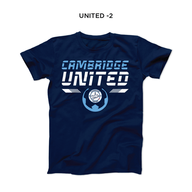 Cambridge United Ringspun Cotton Tee - Ladies