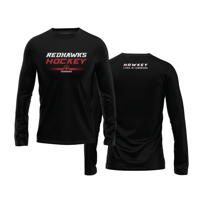 Redhawks Long Sleeve Cotton Tee - Youth