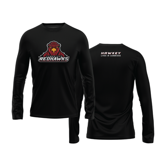 Redhawks Long Sleeve Cotton Tee - Youth