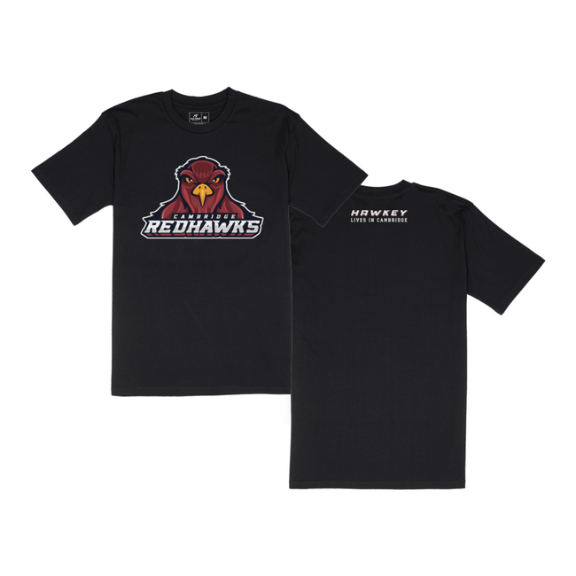 Redhawks Ringspun Cotton Tee - Adult