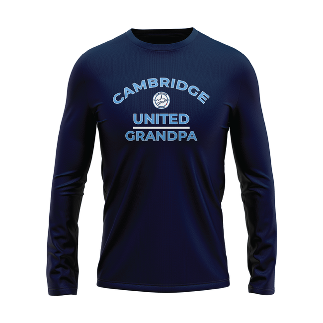 Cambridge United Family Performance Tech Tee Long Sleeve - Adult