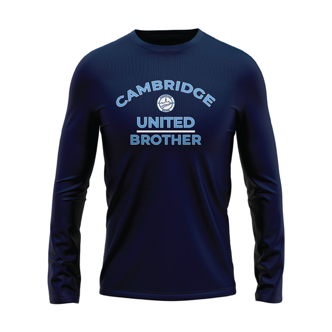 Cambridge United Family Performance Tech Tee Long Sleeve - Adult