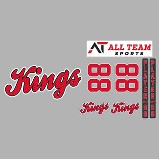 All Team Sports Kings Player Sticker Kit