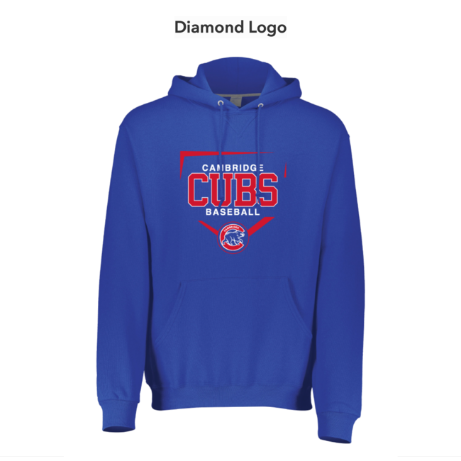 Cubs Dri Power Fleece Hoody - Adult