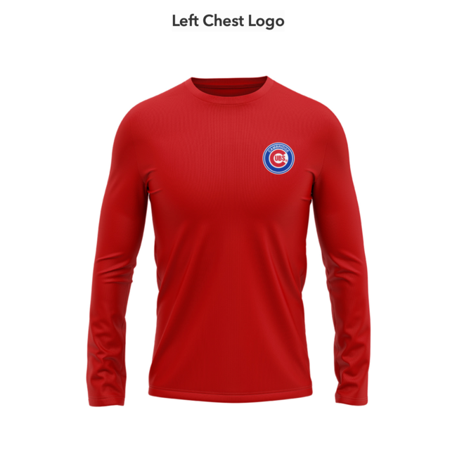 Cubs Performance Long Sleeve - Adult