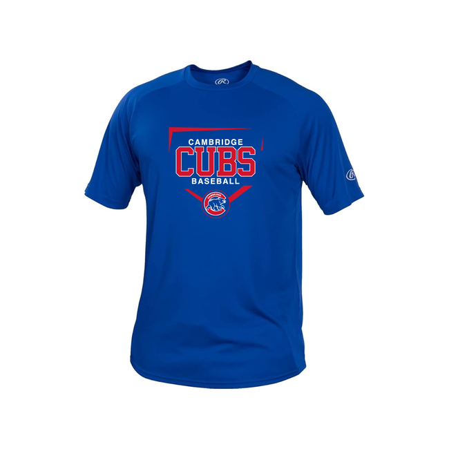 RAWLINGS Cubs Rawlings Tech Tee - Youth
