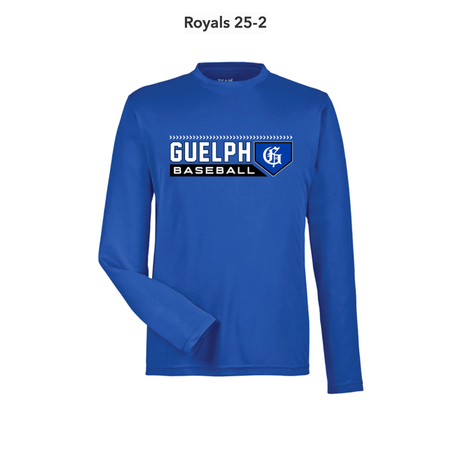 Royals Long SleeveTech Tee - Youth