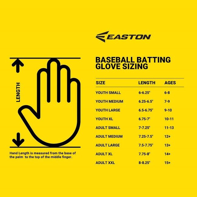 Easton Youth Walk-Off Ethos Batting Gloves