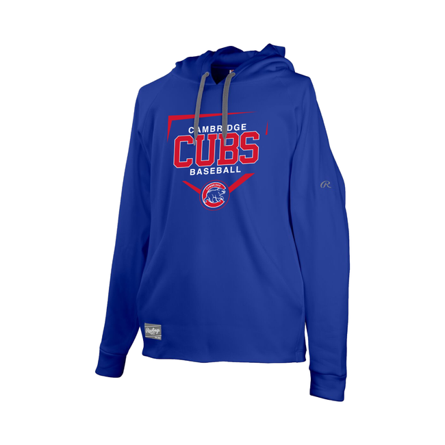 Cubs Rawlings Performance Hoody - Youth