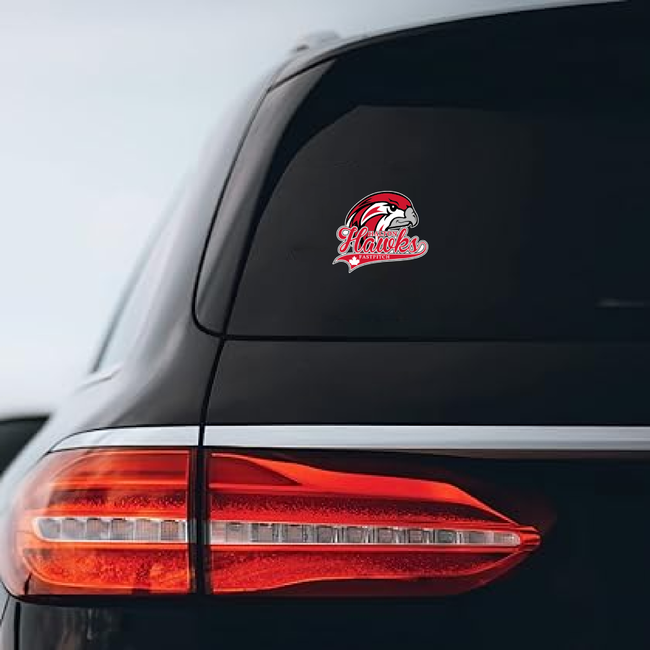 Halton Hawks Car Decal