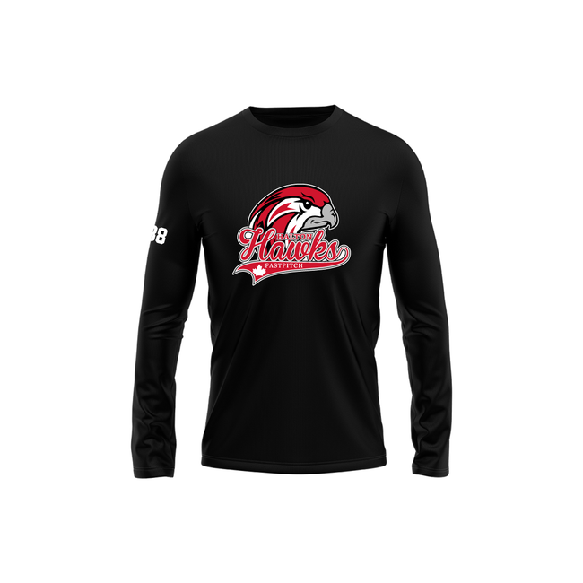 Halton Hawks Performance Long Sleeve - Womens
