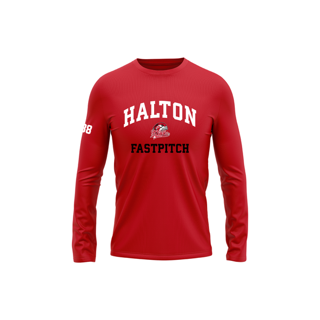 Halton Hawks Performance Long Sleeve - Womens