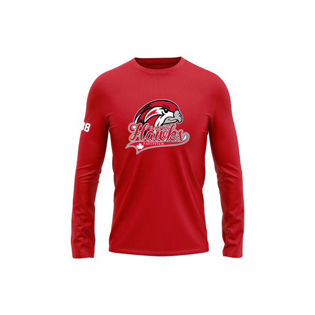 Halton Hawks Performance Long Sleeve - Youth