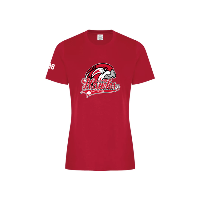 Halton Hawks Cotton T-Shirt - Womens
