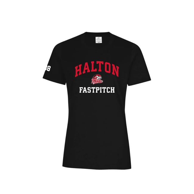 Halton Hawks Cotton T-Shirt - Womens