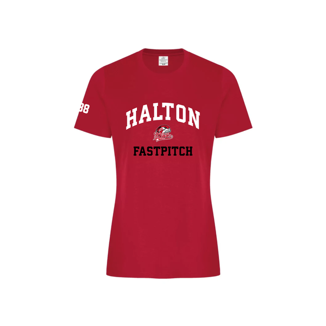 Halton Hawks Cotton T-Shirt - Womens