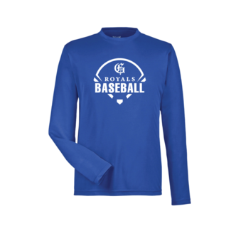 All Team Sports Royals Long SleeveTech Tee - Youth