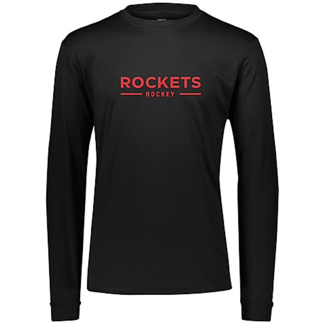 All Team Sports Rockets Performance Long Sleeve Tech Tee - Womens