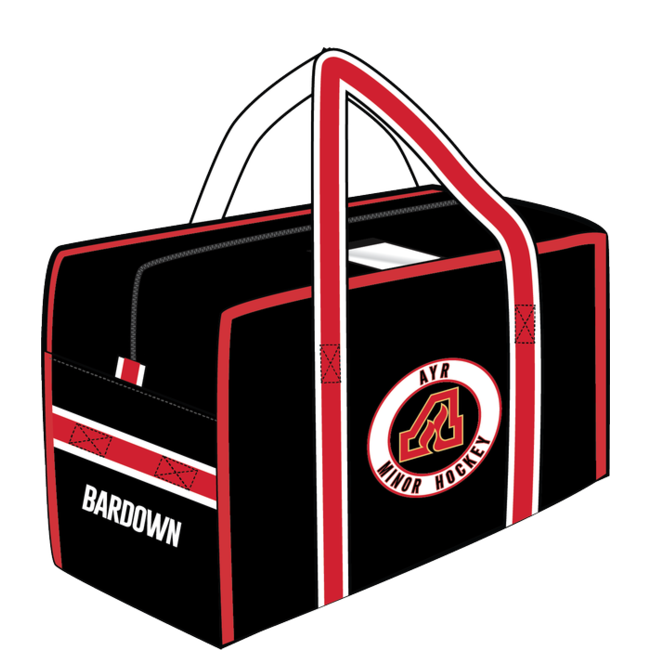 Bardown Flames Bardown Custom Hockey Bag - Goalie