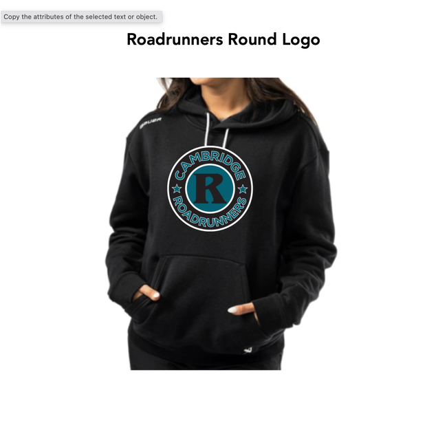 roadrunners Bauer S25 Pullover Hoodie - Womens