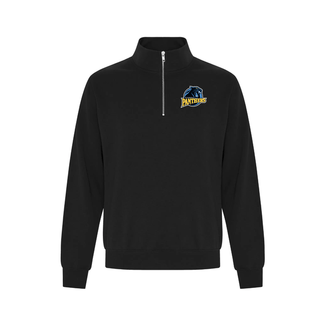 Kitchener Panthers 1/4 Zip Fleece Sweatshirt - Adult