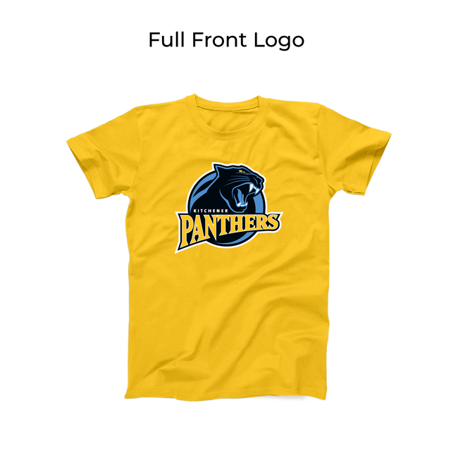 Kitchener Panthers Gold AK T-Shirt - Adult