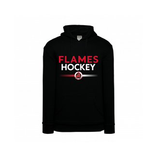 Flames Fleece Hoodie - Adult