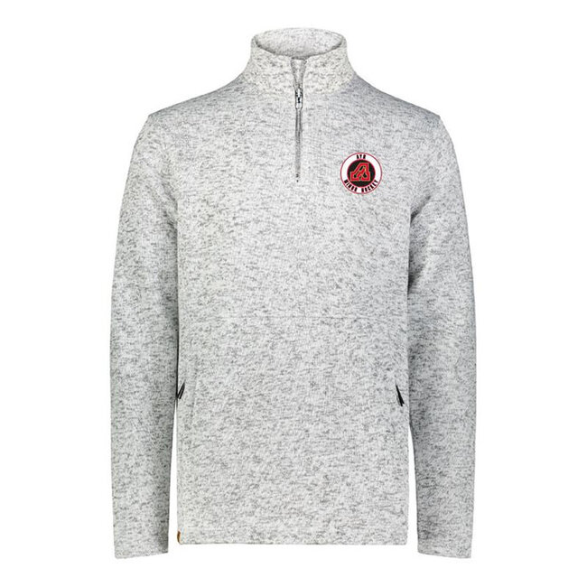 Holloway Flames Alpine Sweater Fleece 1/4 Zip Pullover - Adult