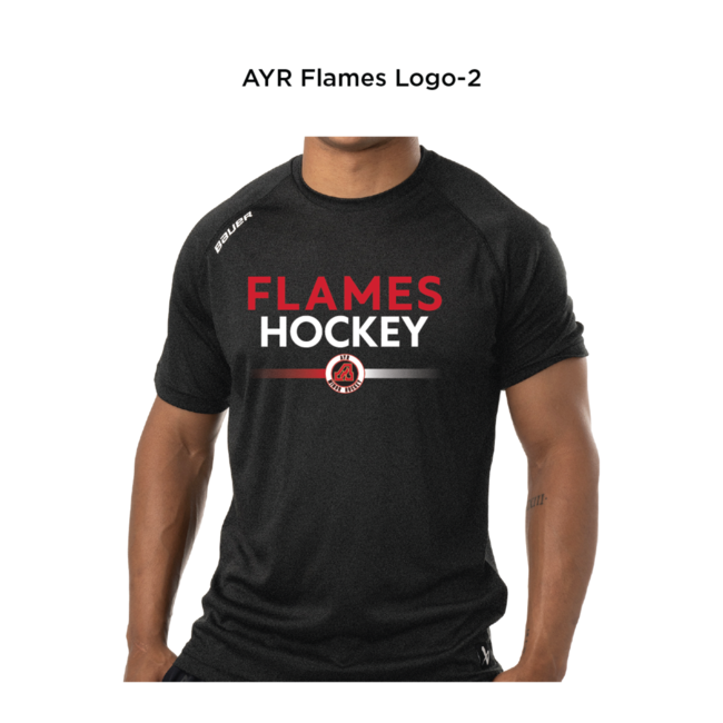 Flames Bauer S24 Team SS Tech Tee - Youth