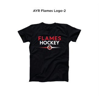 Flames Polycotton T-Shirt - Womens