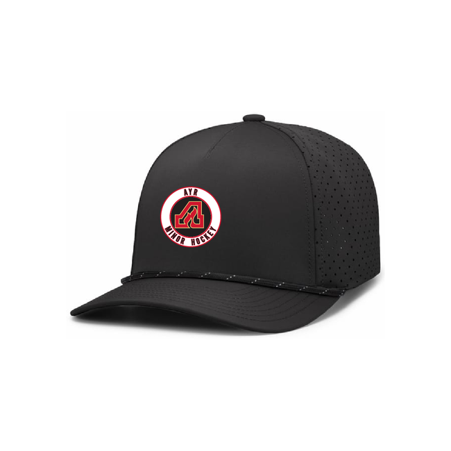 Pacific Headwear Flames Weekender Perforated Snapback Cap