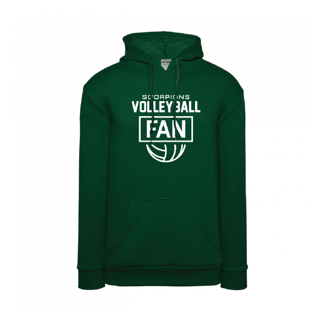 Scorpions AK Family Hoody Russell Dark Green - Youth