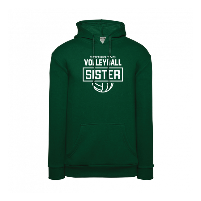 Scorpions AK Family Hoody Russell Dark Green - Youth