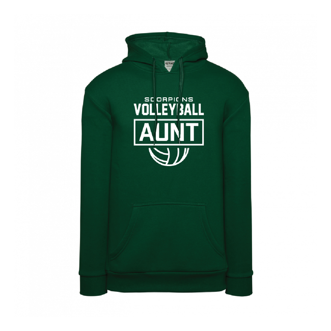 Scorpions AK Family Hoody Russell Dark Green - Youth