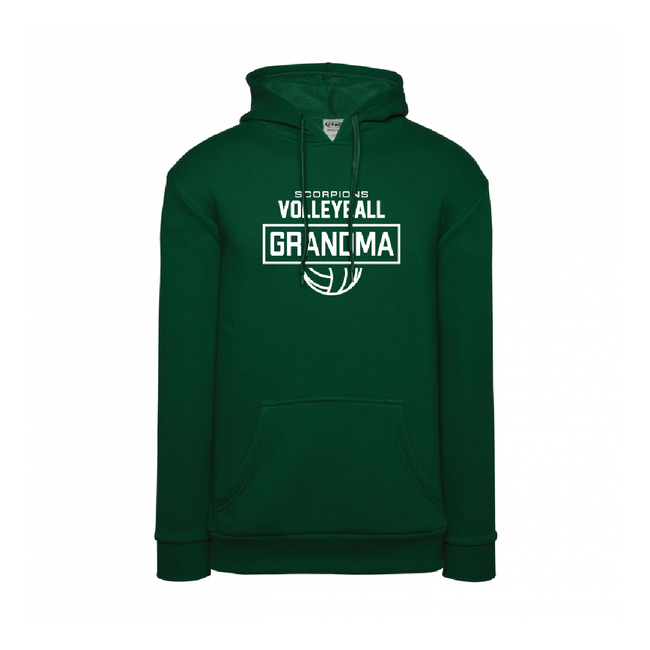 Scorpions AK Family Hoody Russell Dark Green - Adult