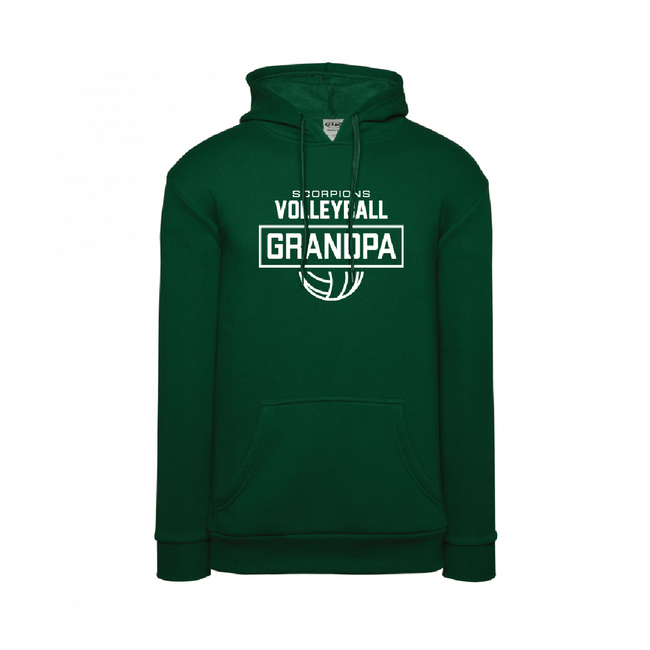 Scorpions AK Family Hoody Russell Dark Green - Adult