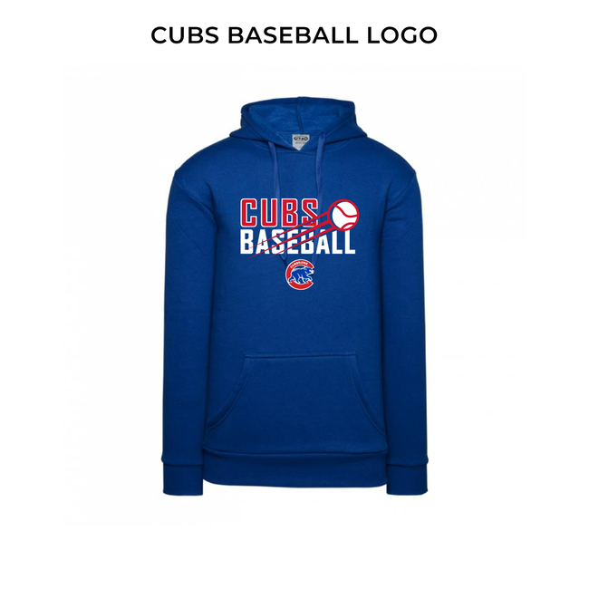 Cubs Royal Fleece Hoodie - Adult