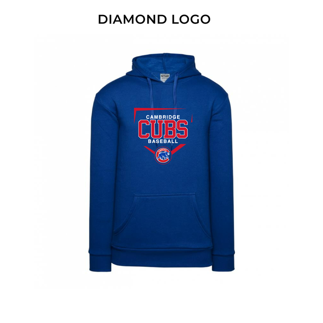 Cubs Royal Fleece Hoodie - Youth
