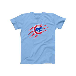 Cubs Powder Blue Polycotton T-Shirt - Youth