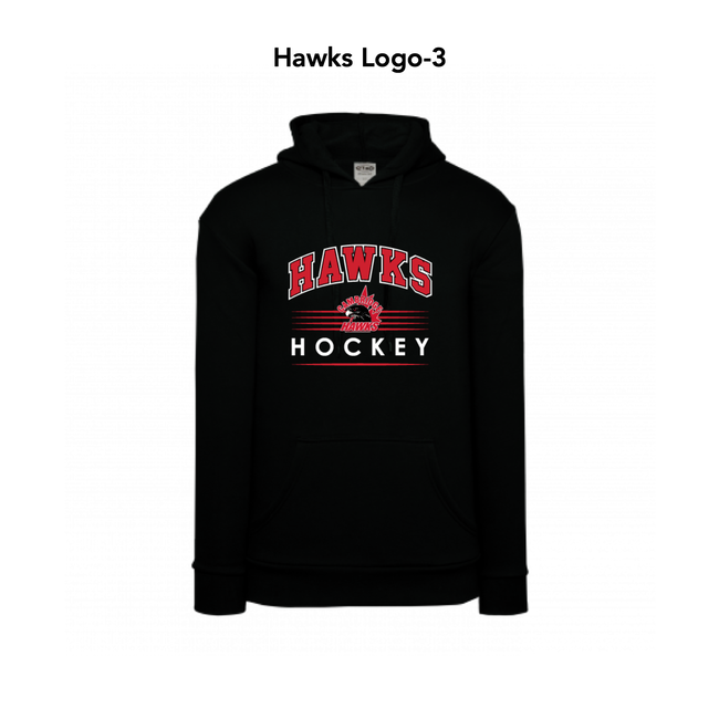 Hawks Fleece Hoodie - Adult