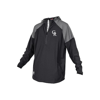 RAWLINGS Royals IBL Rawlings Color Sync Black Long Sleeve Jacket - Youth
