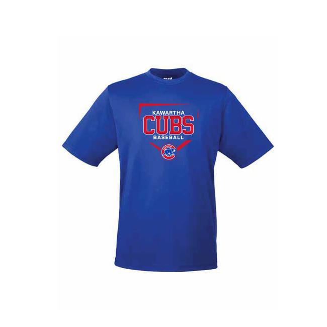 Kawartha Cubs Performance Short Sleeve - Adult