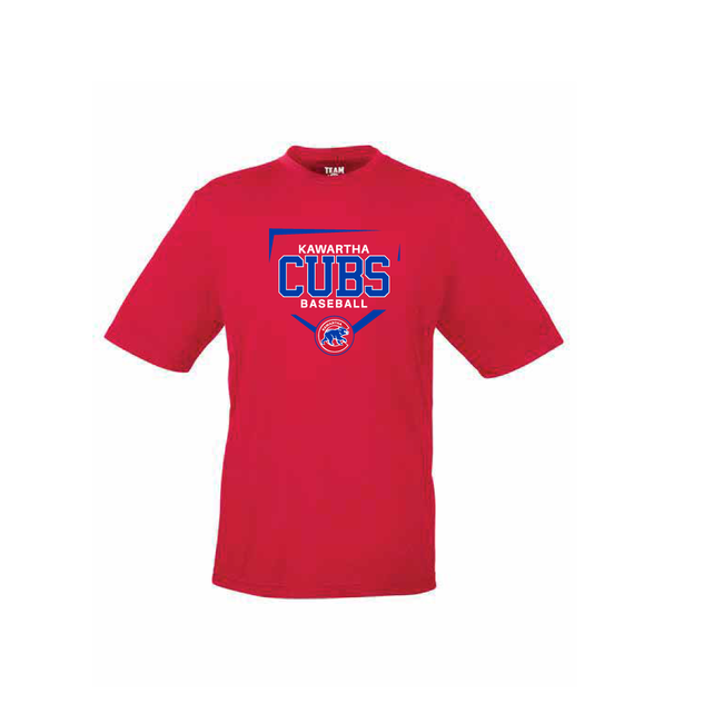 Kawartha Cubs Performance Short Sleeve - Youth