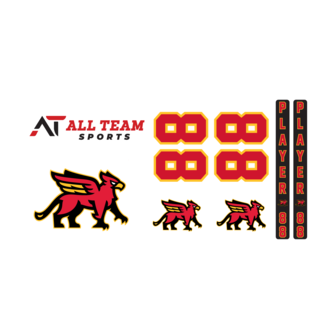 All Team Sports GMHA Player Sticker Kits