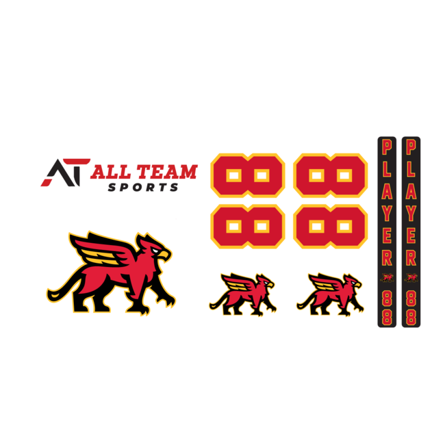 All Team Sports GMHA Player Sticker Kits