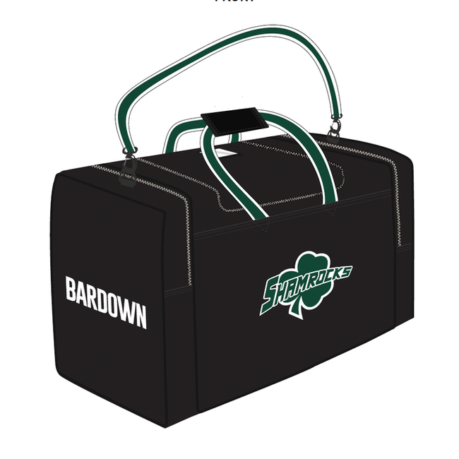 Bardown Shamrocks Bardown Custom Hockey Bag - Coach