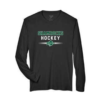 All Team Sports Shamrocks Performance Long Sleeve Tech Tee - Youth